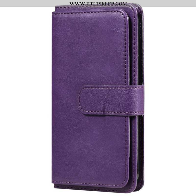 Etui Folio do iPhone 14 10 Posiadaczy Kart